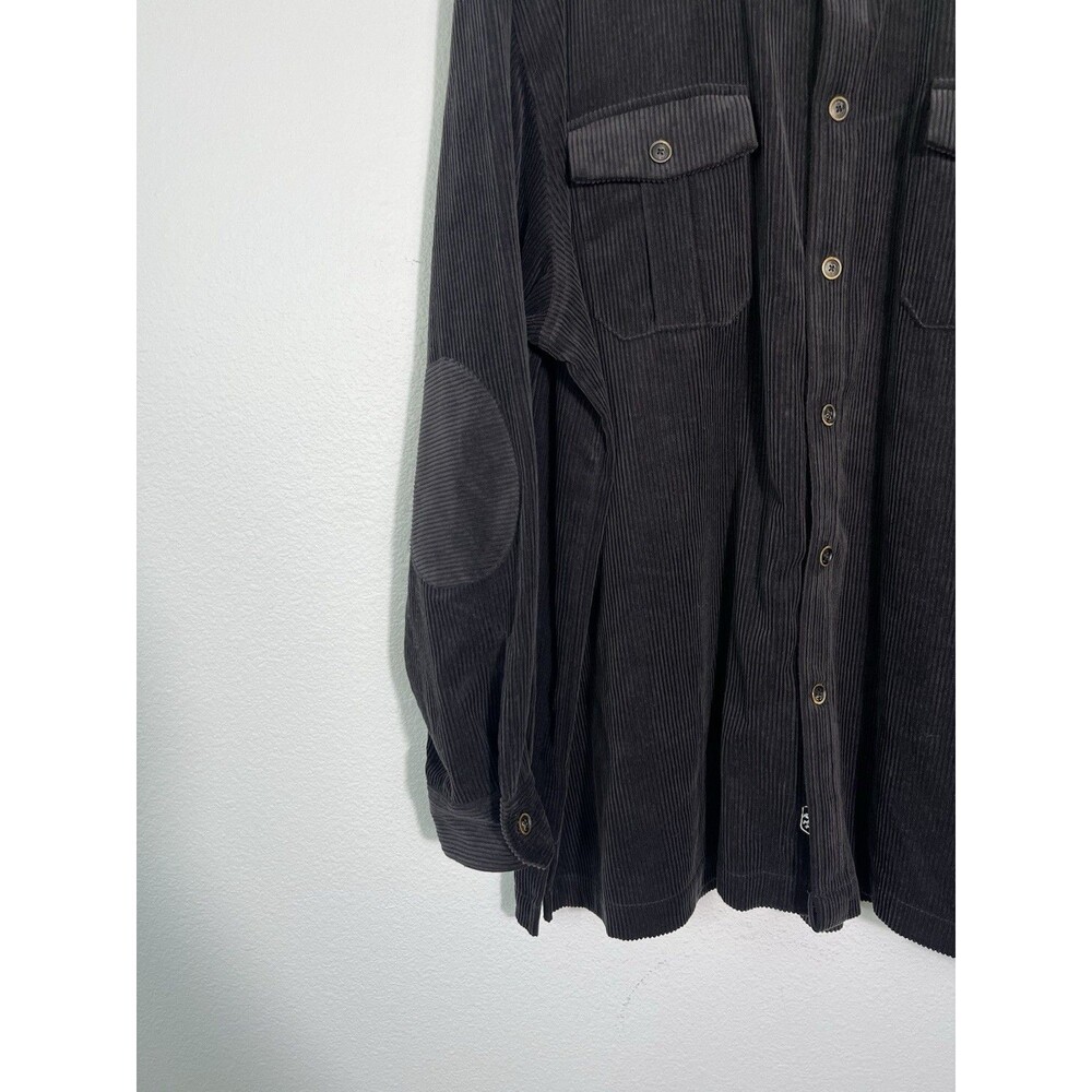 Nat Nast Luxury Originals American Fit Mens XXL Corduroy Shirt Jacket Brown NEW - Picture 3 of 7